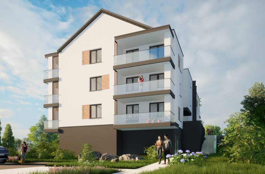 Wizualizacja budynku wielorodzinnego w Sejnach została zatwierdzona!